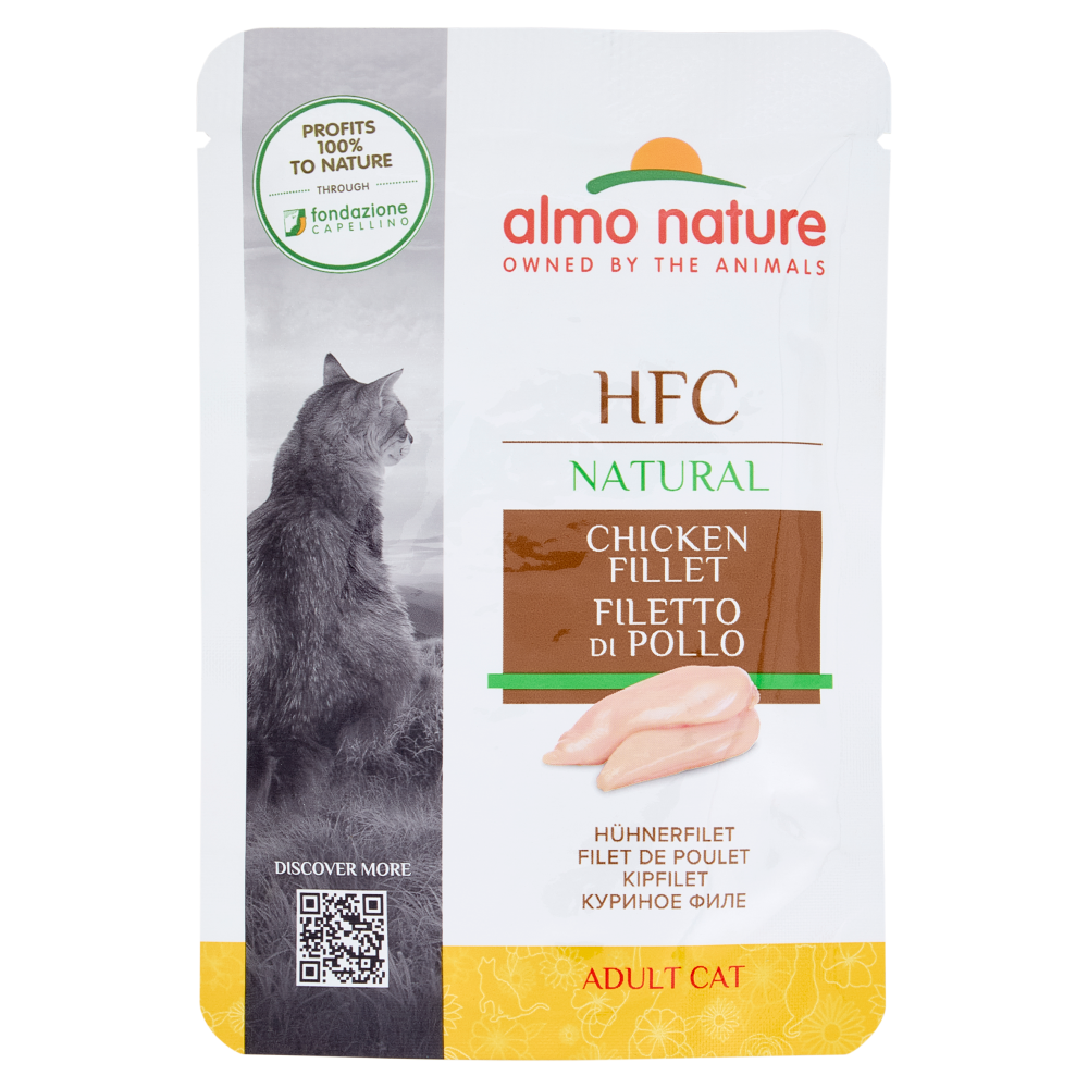 almo nature HFC Adult Cat Natural Filetto di Pollo 55 g