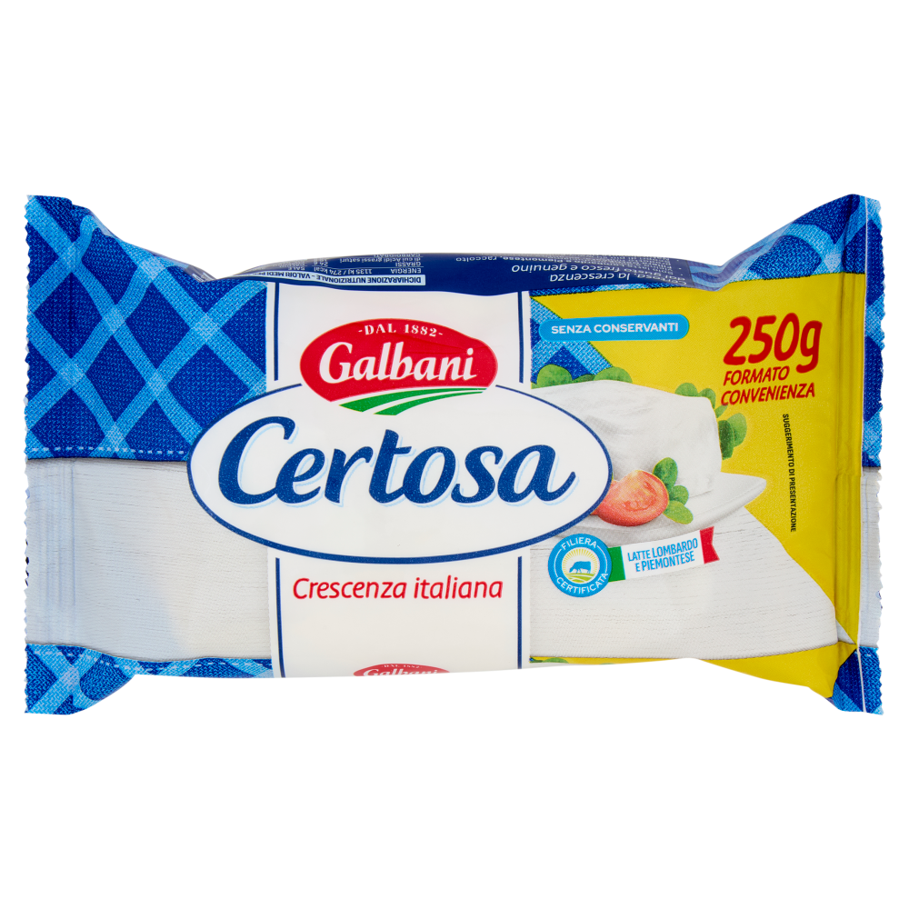 Galbani Certosa Crescenza italiana 250 g