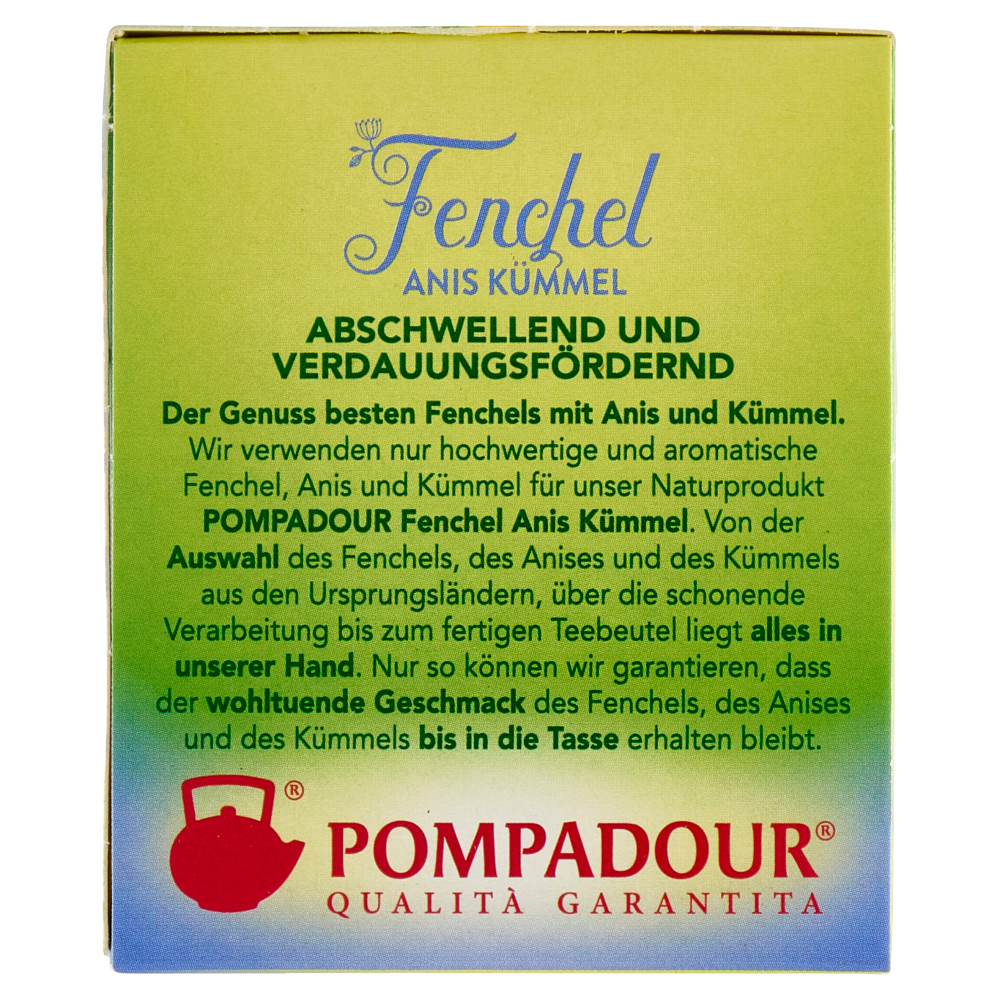 Pompadour Infuso Finocchio Anice & Carvi 18 x 2,25 g