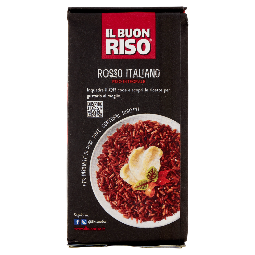 Il Buon Riso Rosso Italiano Integrale Parboiled 500 g