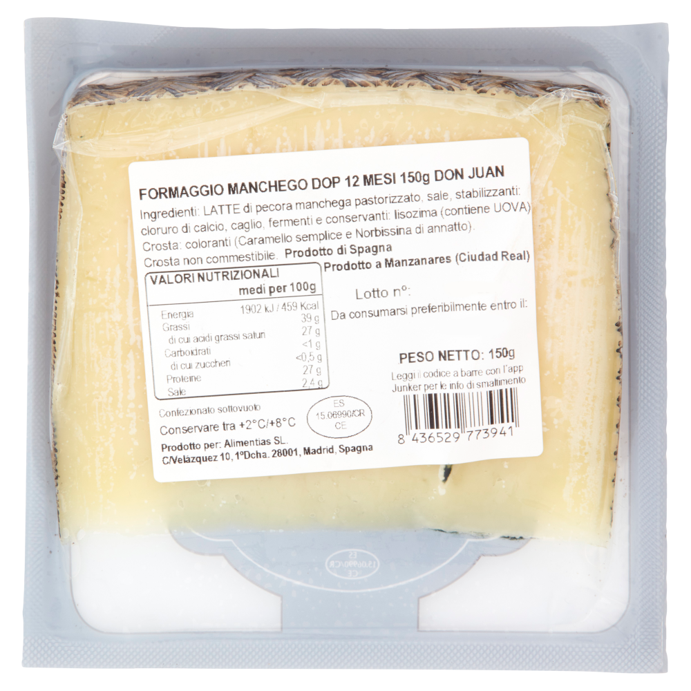 Don Juan Queso Manchego DOP 150 g