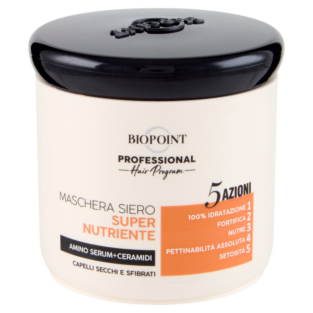 Biopoint Professional Hair Program Maschera Siero Super Nutriente 400 ml