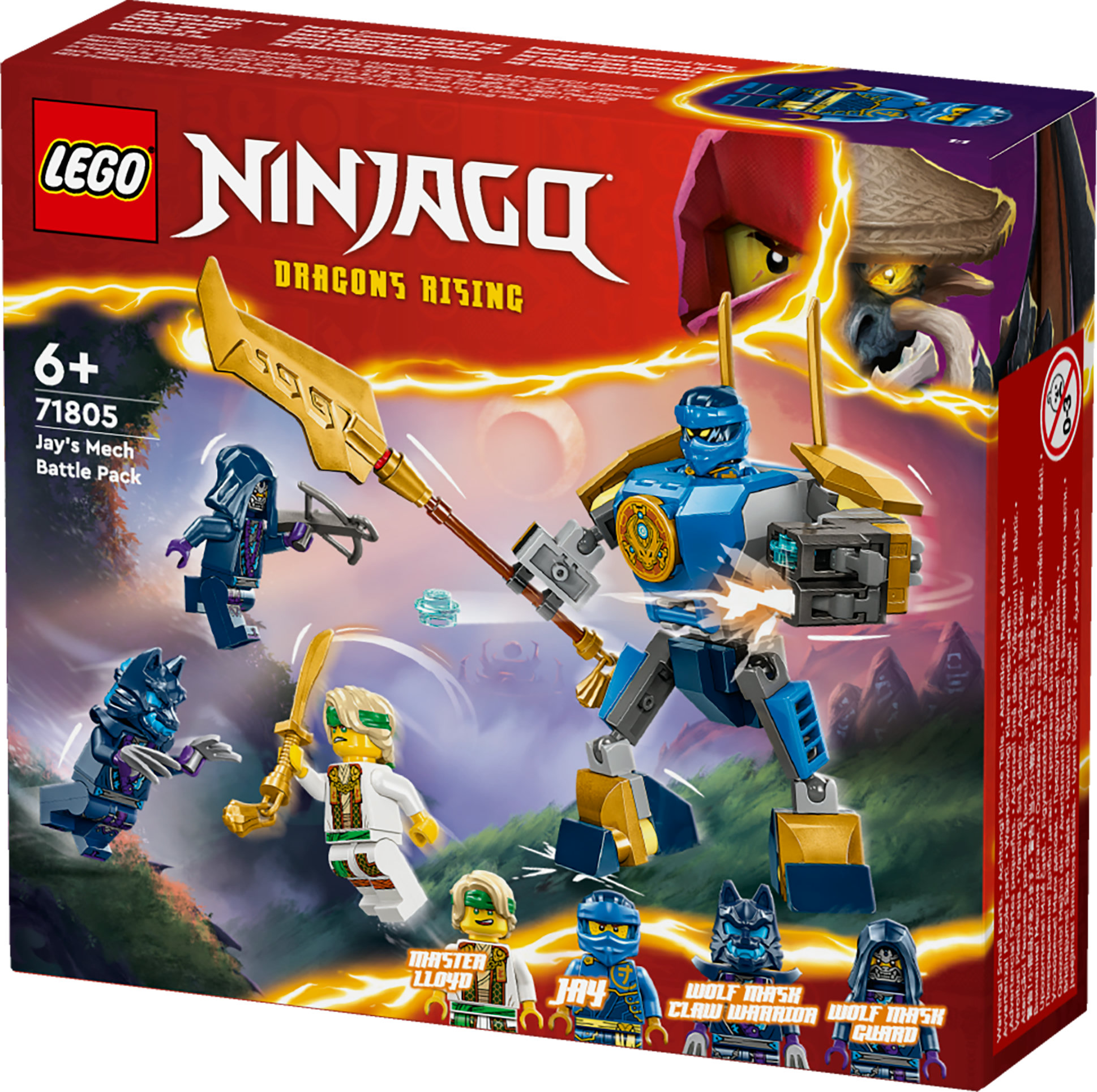 LEGO NINJAGO Pack Mech da battaglia di Jay