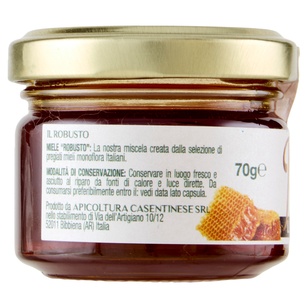 Apicoltura Casentinese Robusto il Miele Italiano 70 g