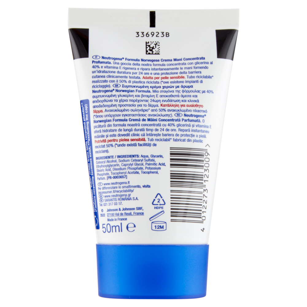 Neutrogena Hand Cream Concentrata Profumata 50 ml