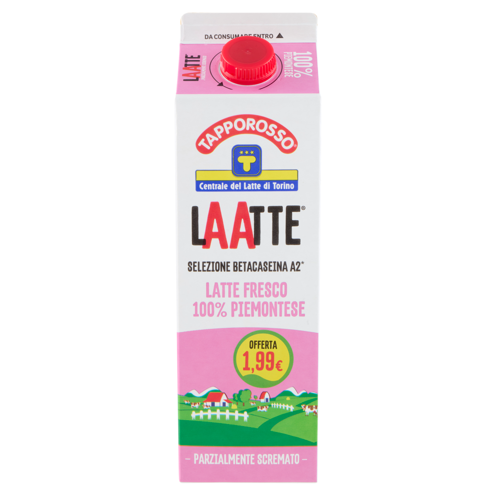 Tapporosso LAAtte Parzialmente Scremato 1000 ml