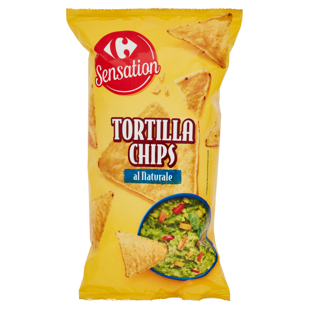 Carrefour Sensation Tortilla Chips al Naturale 200 g Carrefour