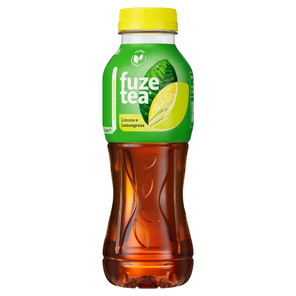 Fuze Tea, Tè Nero Limone Con Una Nota Di Lemongrass 400ml