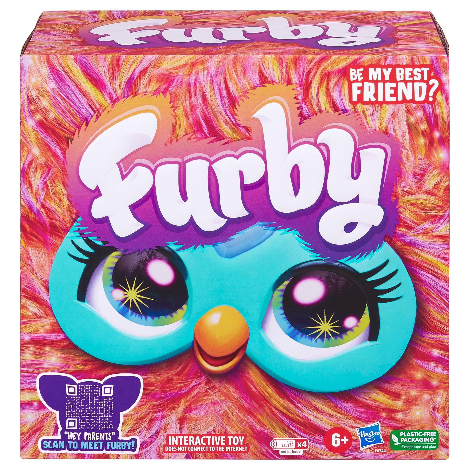 Furby Corallo, giocattoli di peluche interattivi per bambini e bambine dai 6 anni in su