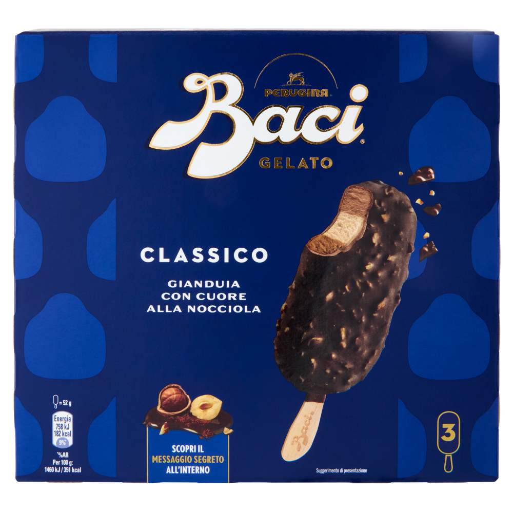 BACI PERUGINA Stecco Classico 3x52g