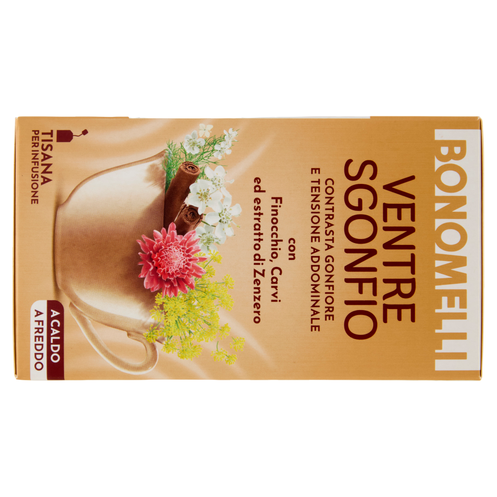 Bonomelli Ventre Sgonfio Tisana per Infusione 16 Filtri 32 g