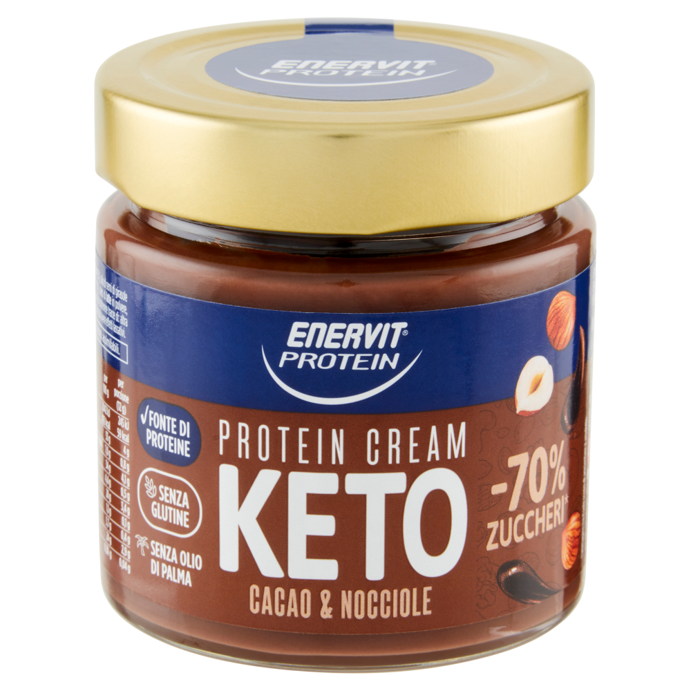 Enervit Protein Protein Cream Keto Cacao & Nocciole 180 g