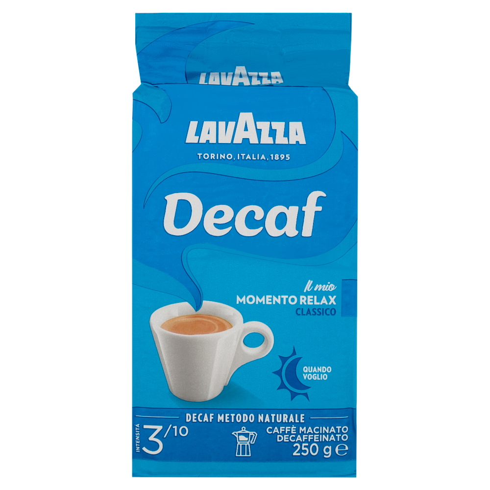 Lavazza Decaf Classico Caffè Macinato 250 g
