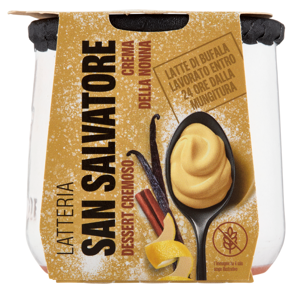 Latteria San Salvatore Dessert Cremoso Crema della Nonna 120 g