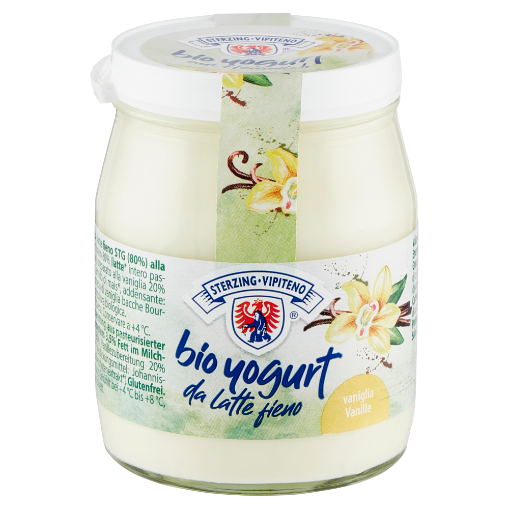 Sterzing Vipiteno bio yogurt da latte fieno vaniglia 150 g