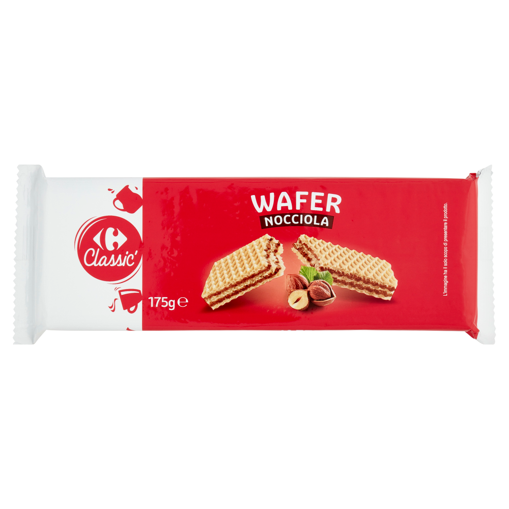 Carrefour Classic Wafer Nocciola 175 g
