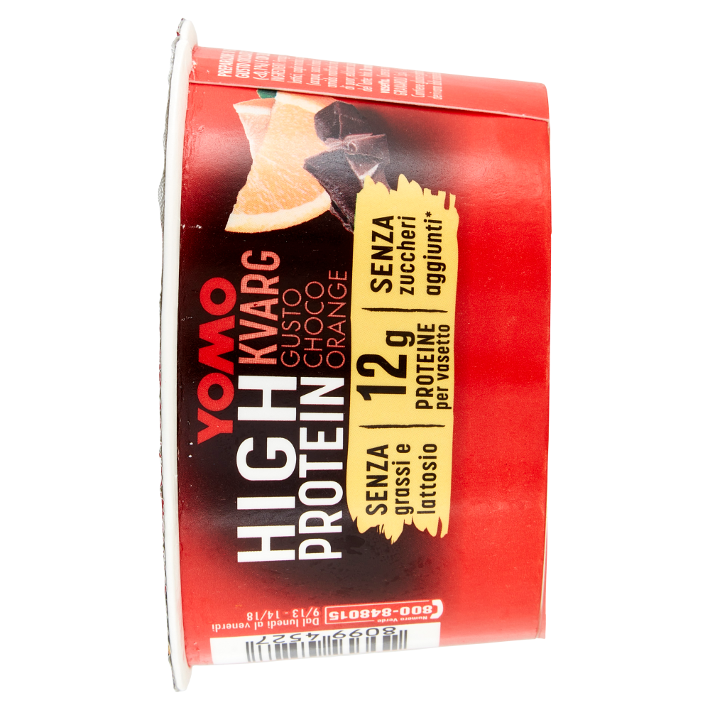 Yomo High Protein Kvarg Gusto Choco Orange 140 g Carrefour