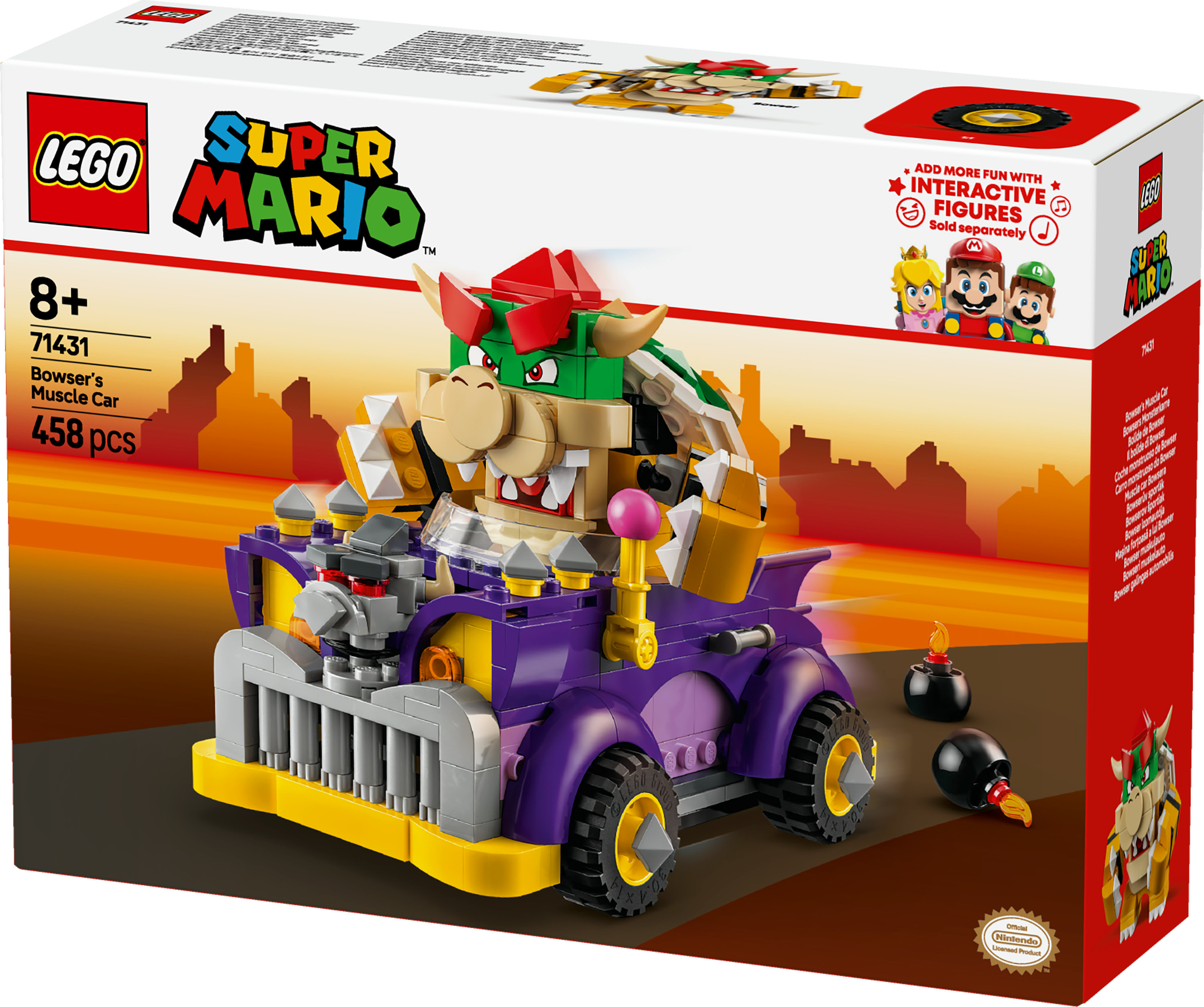 LEGO Super Mario Pack di espansione Il bolide di Bowser