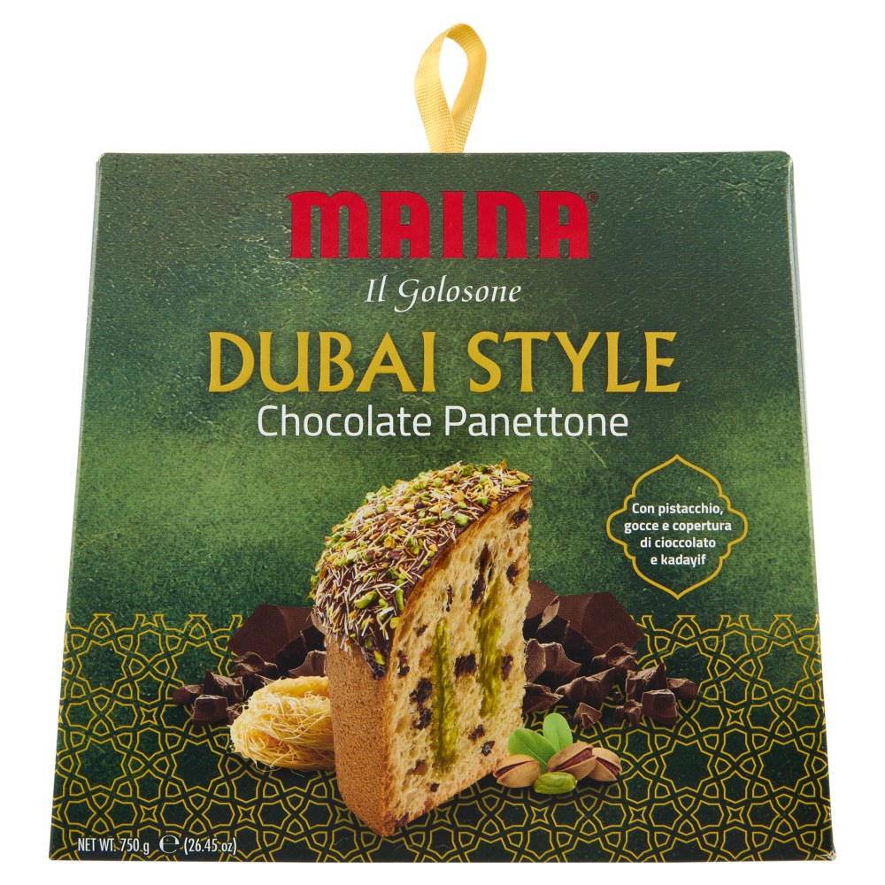 Maina il Golosone Dubai Style Chocolate Panettone 750 g