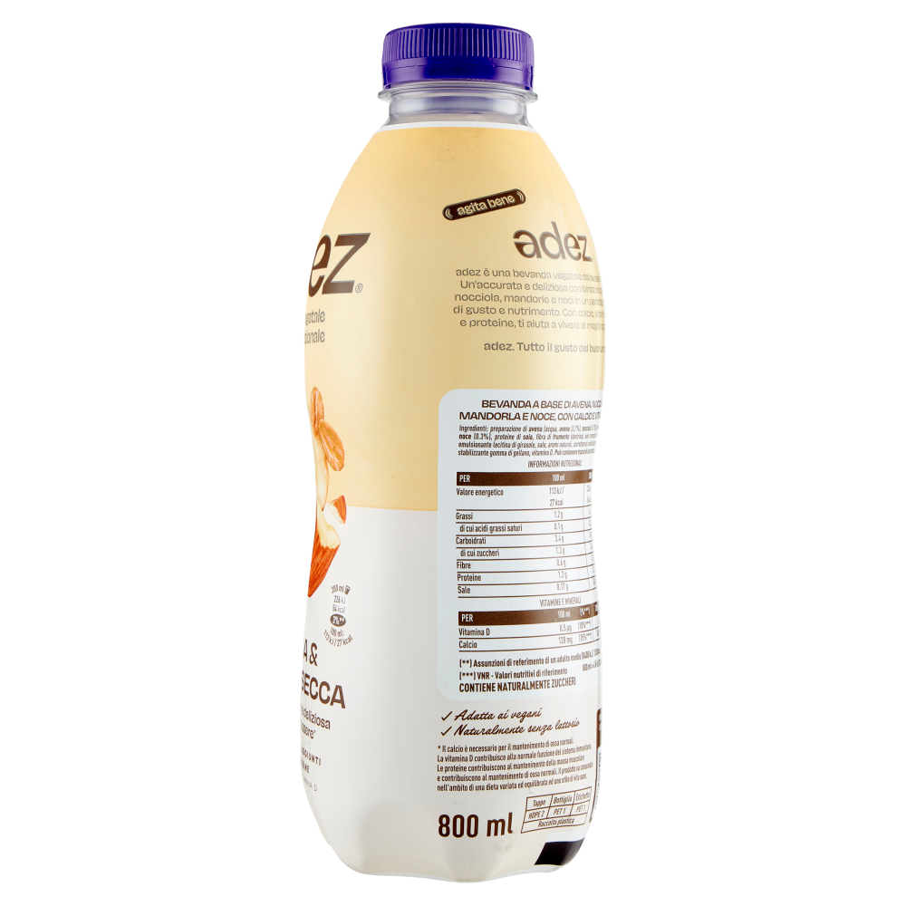 Adez Avena & Frutta Secca PET 800 ml