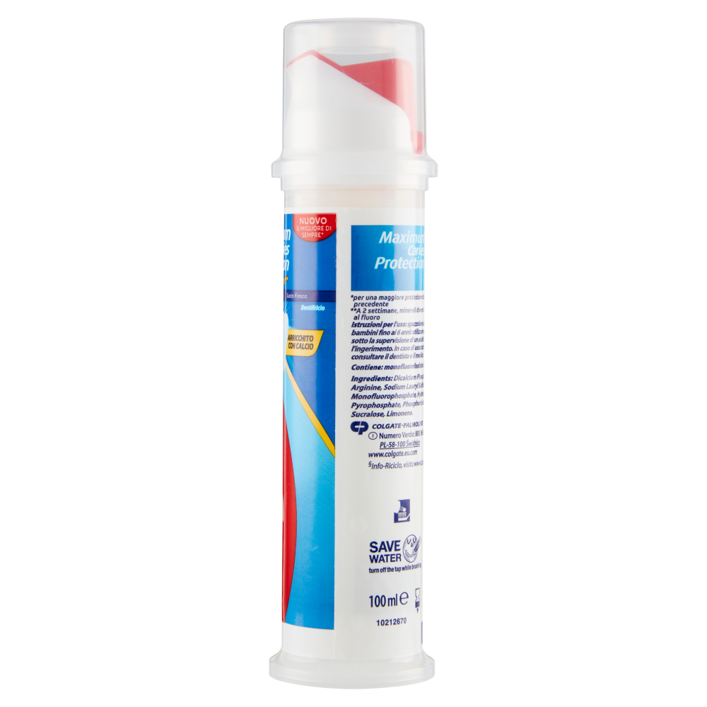 Colgate dentifricio Maximum Caries Protection, protezione carie 100 ml