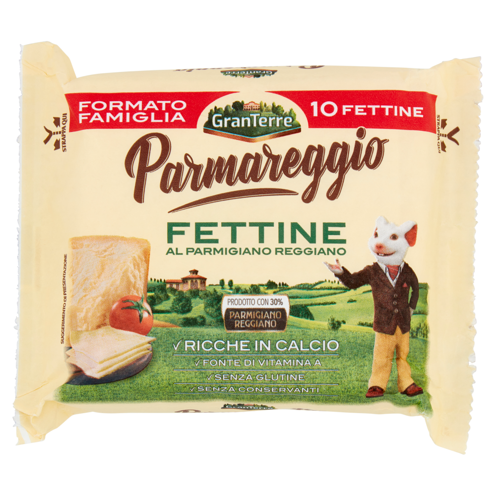 Parmareggio Fettine al Parmigiano Reggiano 10 Fettine 250 g