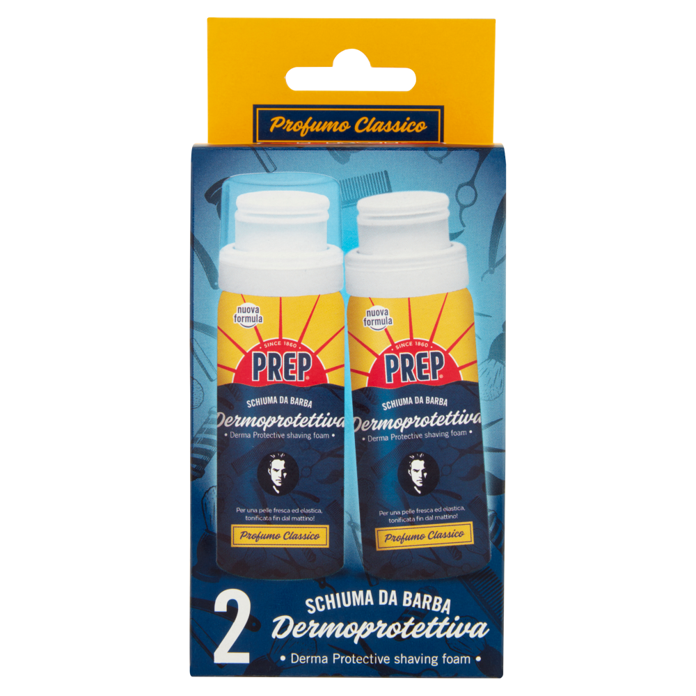 Prep 2 Schiuma da Barba Dermoprotettiva 50 ml