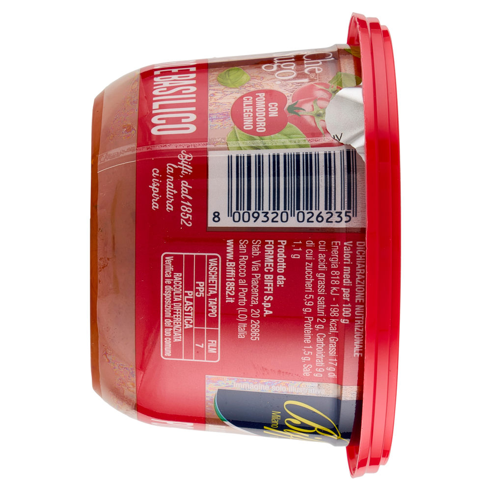 Biffi Che Sugo! Sugo al Pomodoro e Basilico 200 g