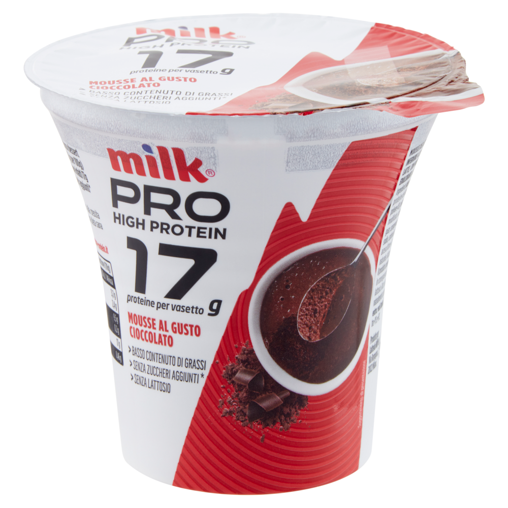 Milk Pro High Protein 17g Mousse al Gusto Cioccolato 170 g