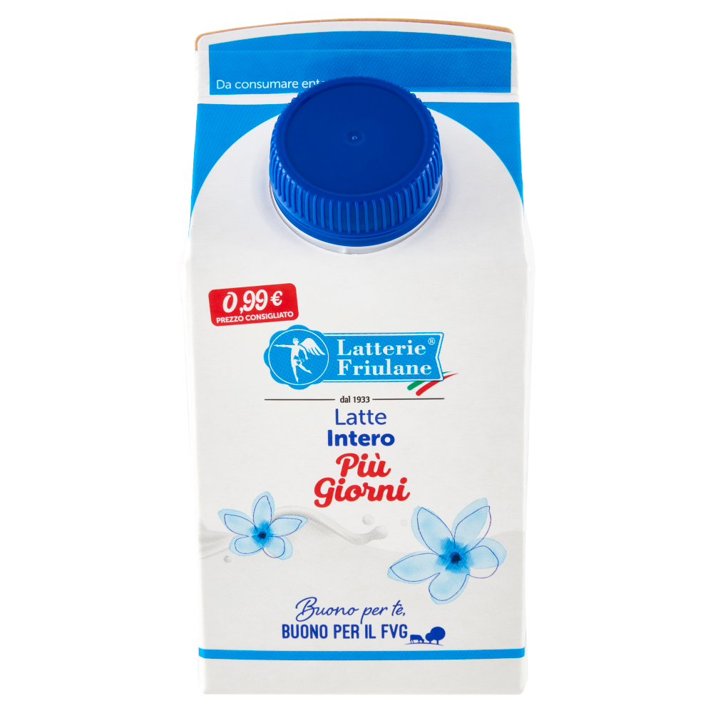 Latterie Friulane Latte Intero Più Giorni 500 ml