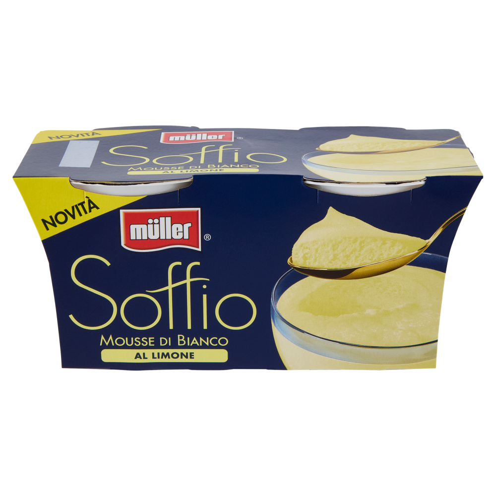 müller Soffio Mousse di Bianco al Limone 2 x 95 g