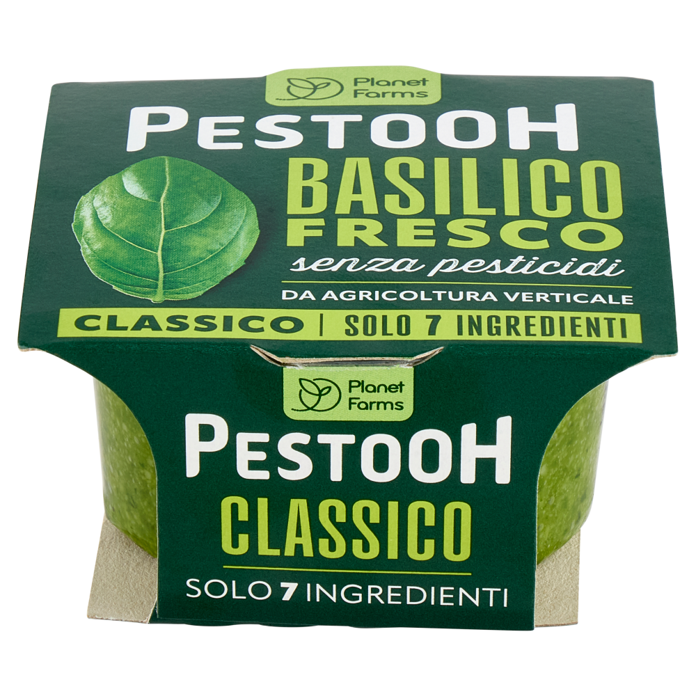 Planet Farms Pestooh Basilico Fresco Classico 90 g
