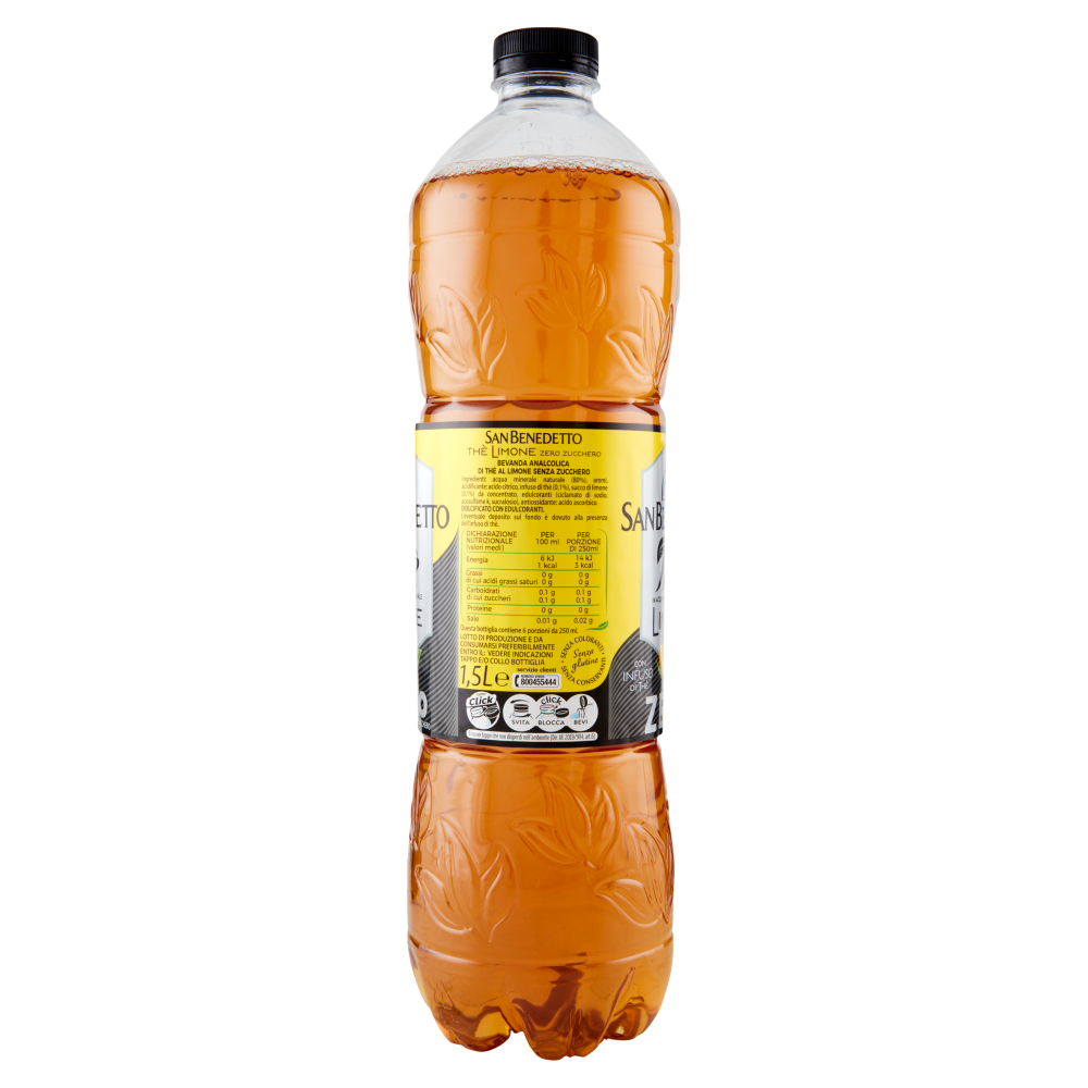 San Benedetto Thè Limone Zero 1,5 L