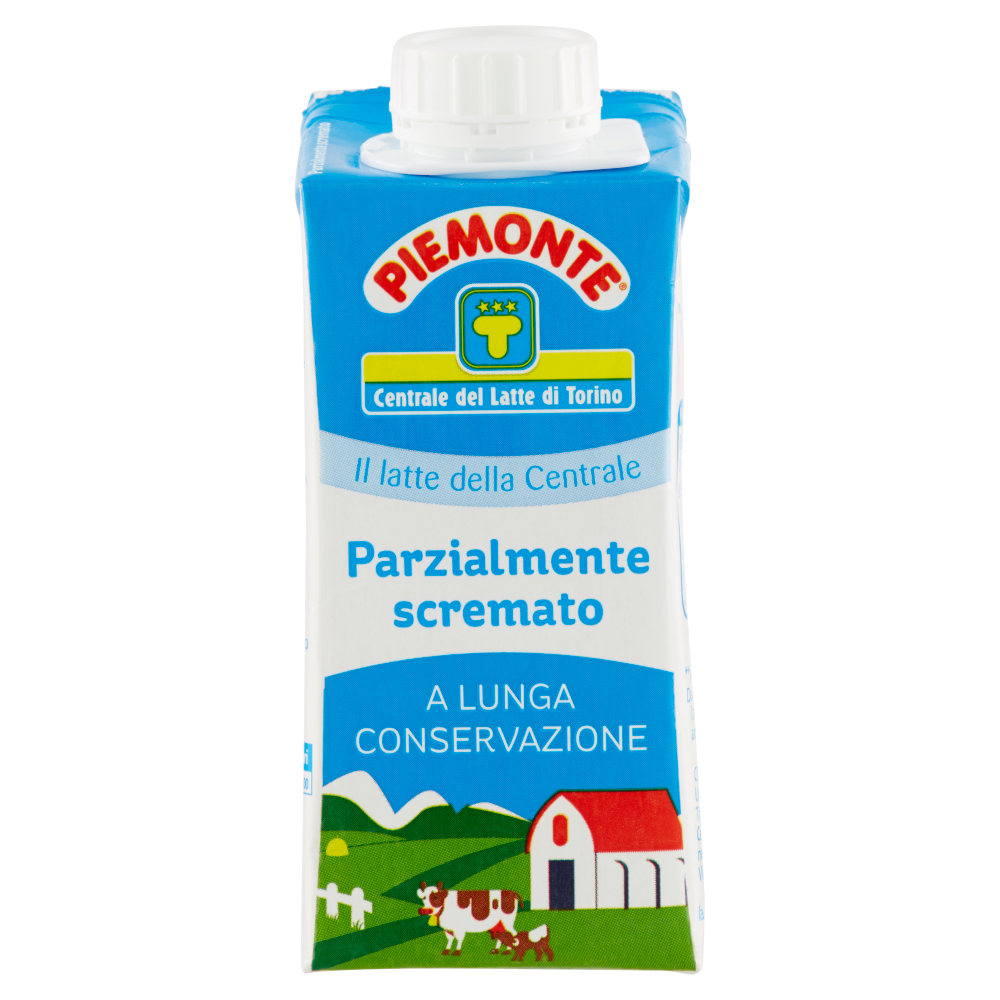 Centrale del Latte di Torino Piemonte Parzialmente scremato a Lunga Conservazione 200 ml
