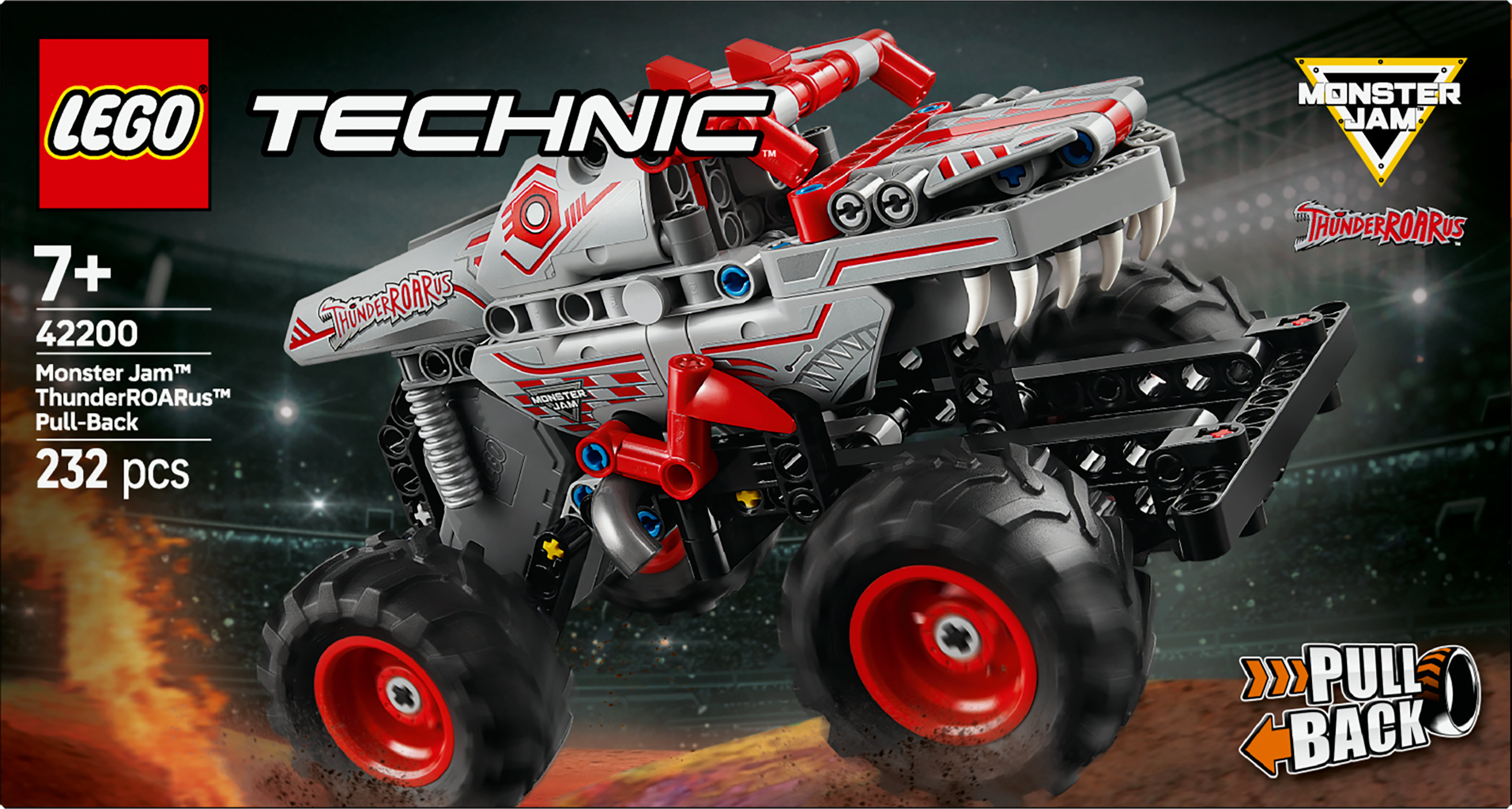 LEGO Technic Pull-back Monster Jam™ ThunderROARus™