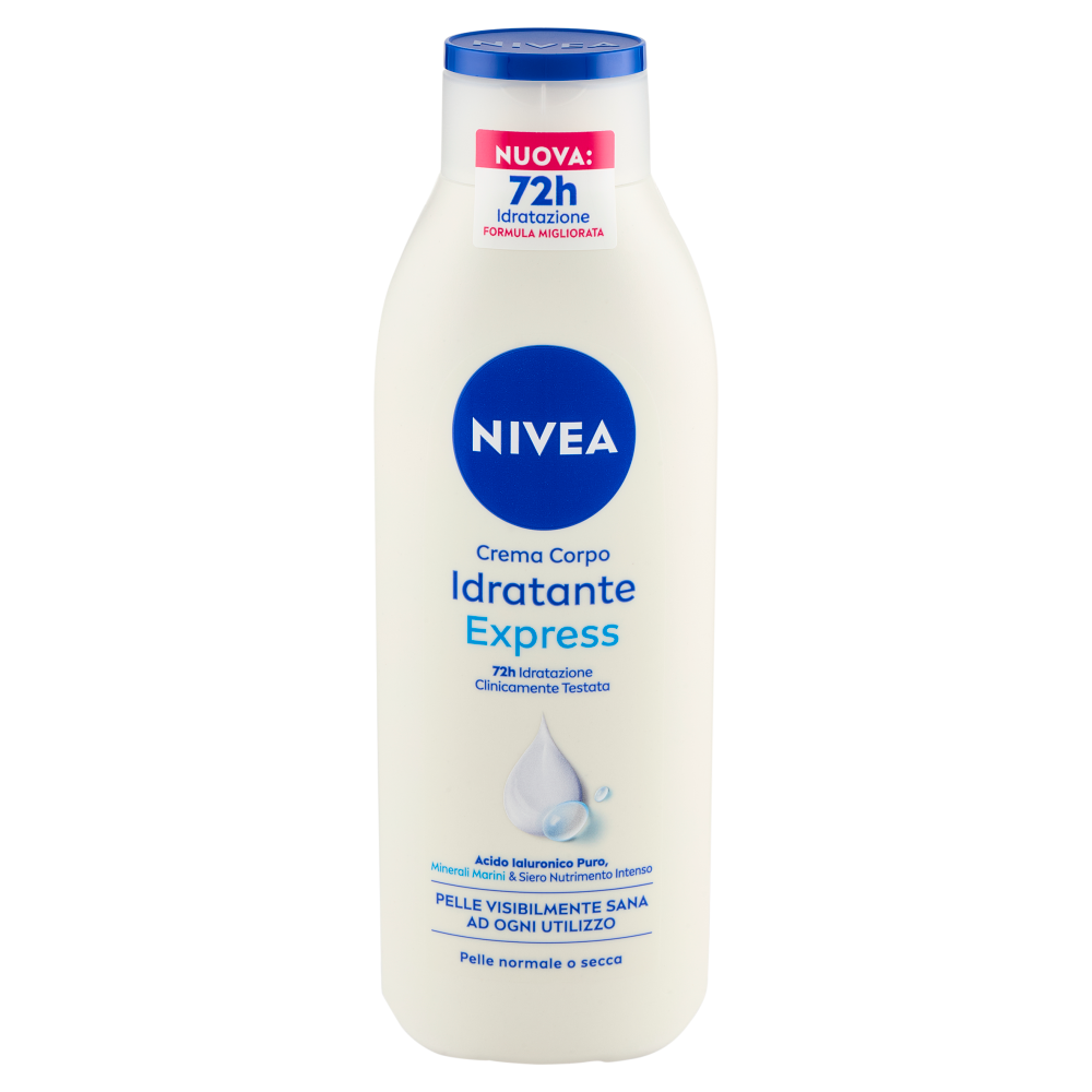 Nivea Crema Corpo Idratante Express Pelle normale o secca 250 ml