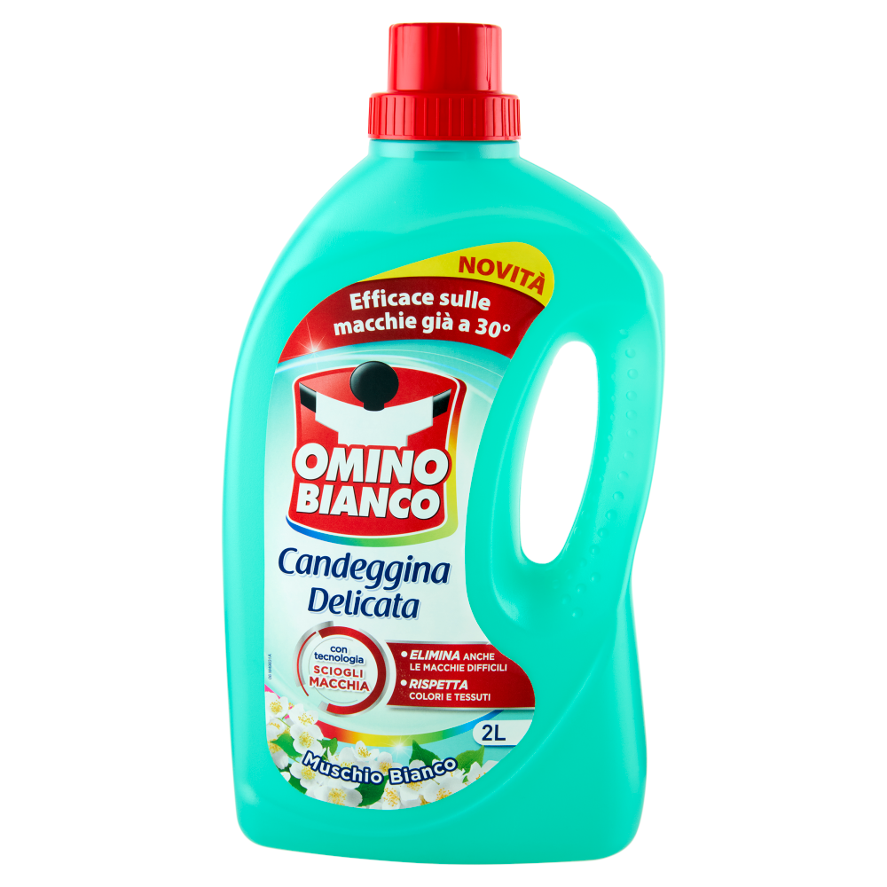 Omino Bianco Candeggina Delicata Muschio Bianco 2000 ml