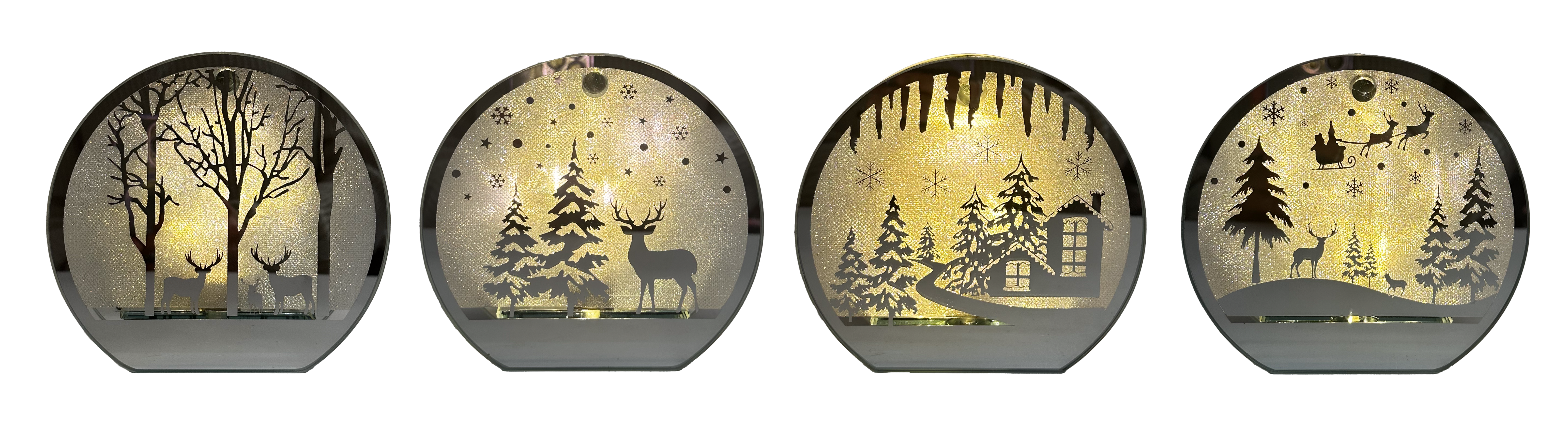 Giocoplast Paesaggio 3D con Luce LED 14 cm