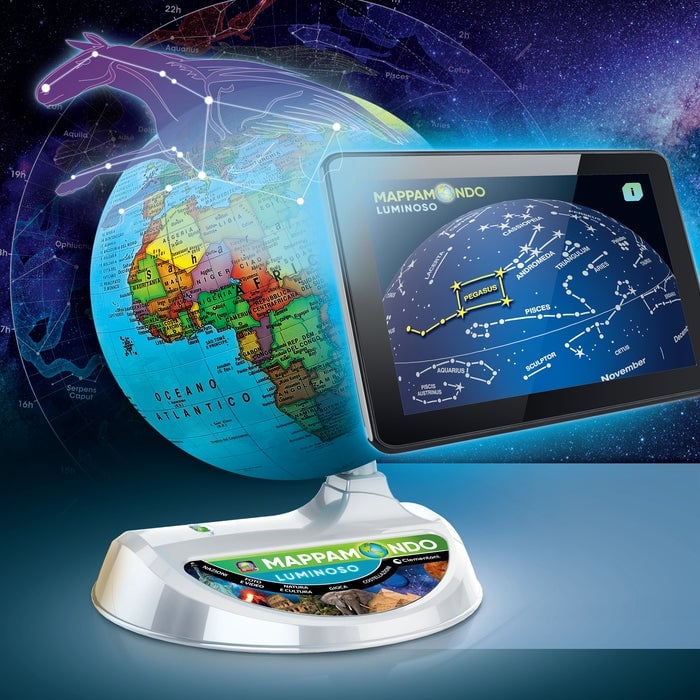 Clementoni Clemmy 16468 mappamondo Mappamondo fisico 22 cm