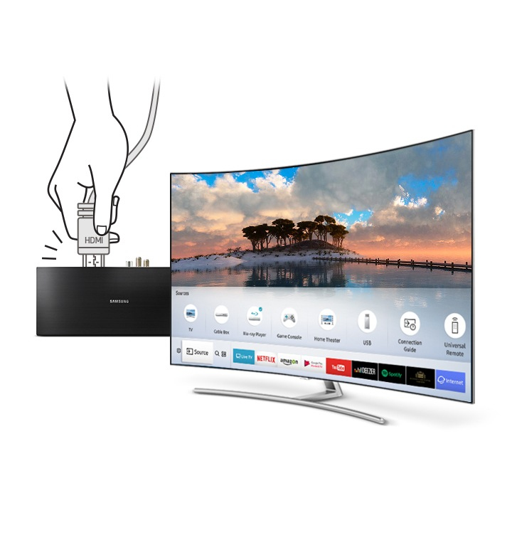 Samsung QLED TV 65" Curved Serie 8 Q8C