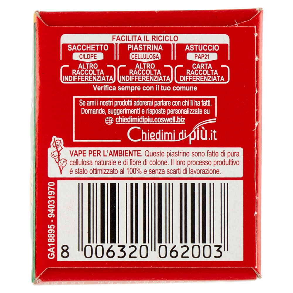 VAPE Piastrine Menta 30 pz