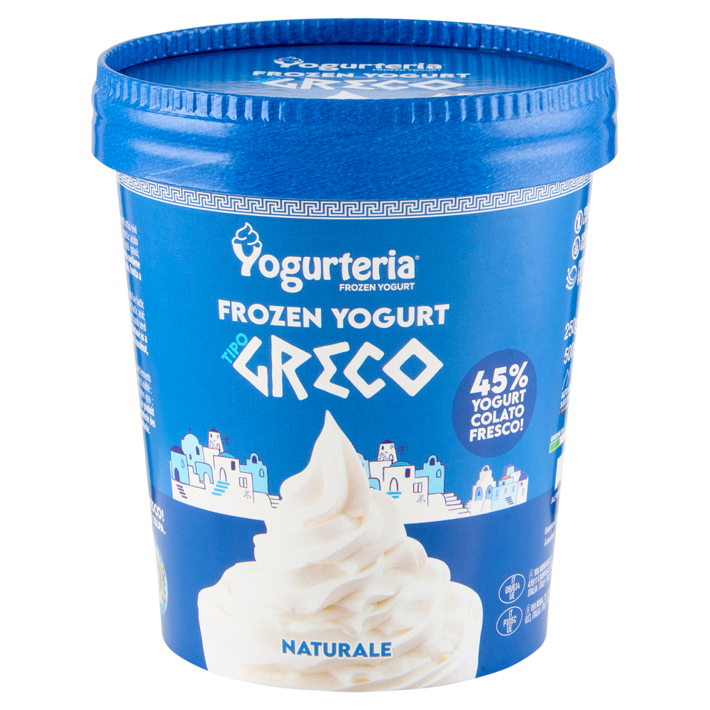 Yogurteria Frozen Yogurt Tipo Greco Naturale 250 g