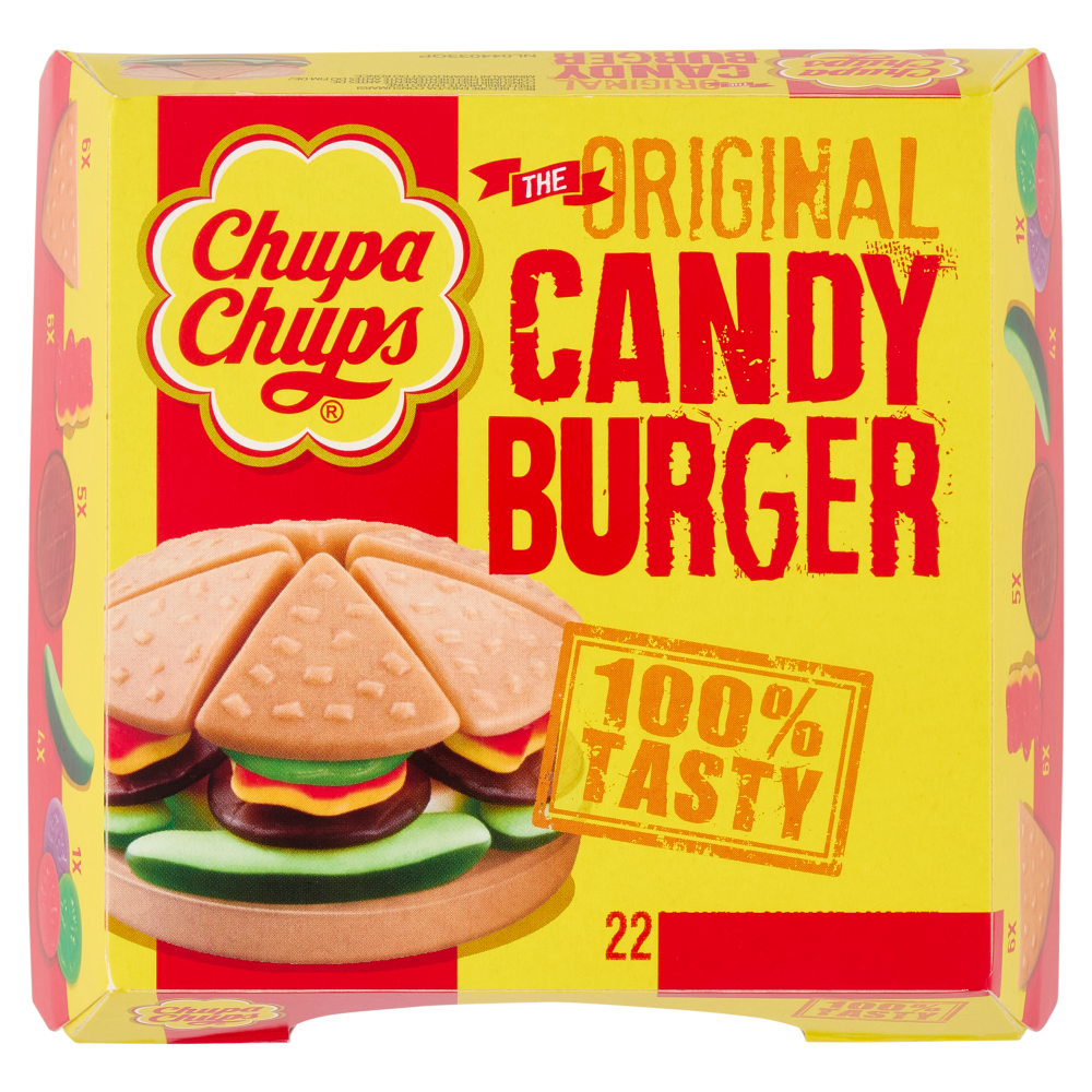 Chupa Chups Original Candy Burger 130 g