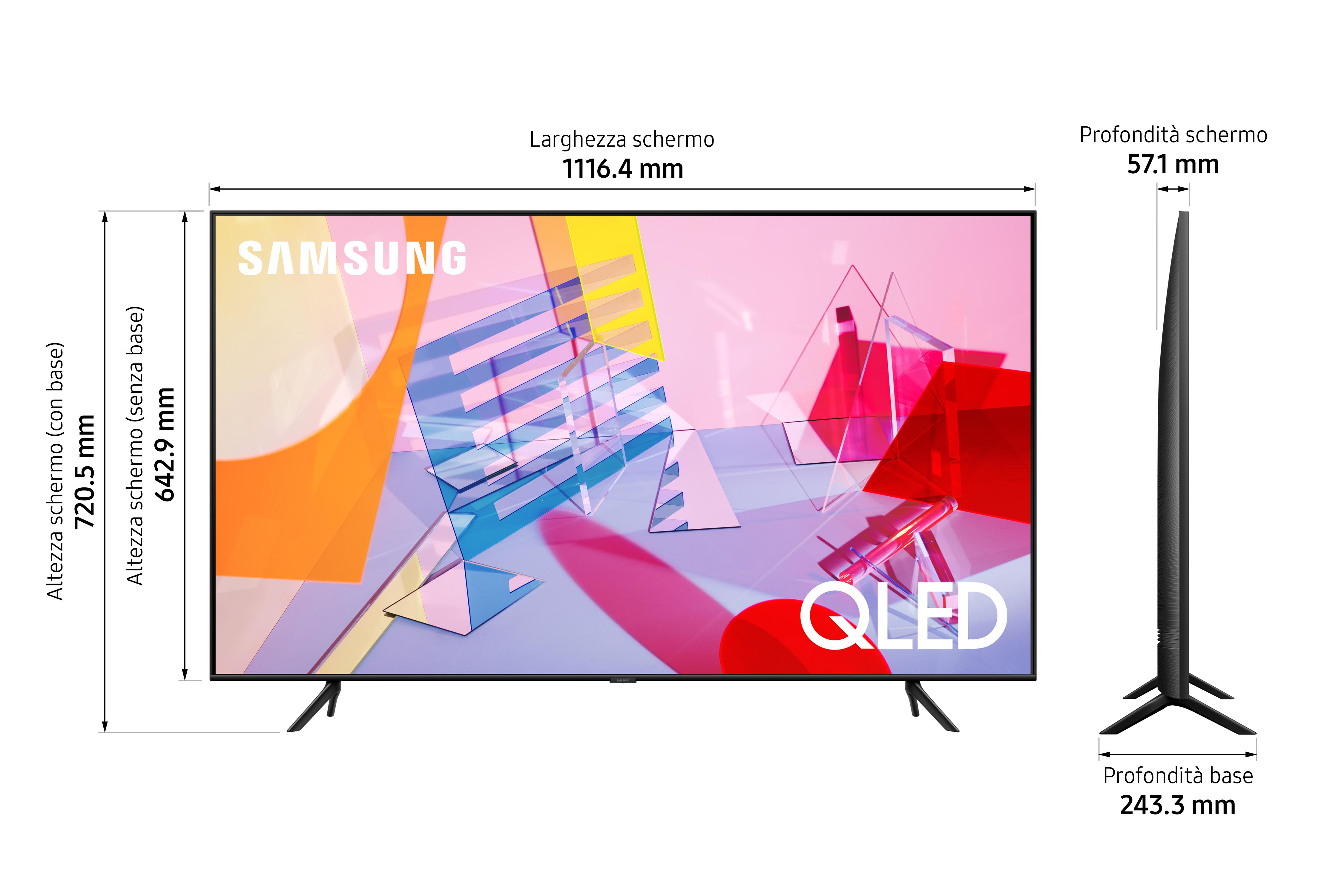 Samsung Series 6 QE50Q60TAU 127 cm (50") 4K Ultra HD Smart TV Wi-Fi Nero