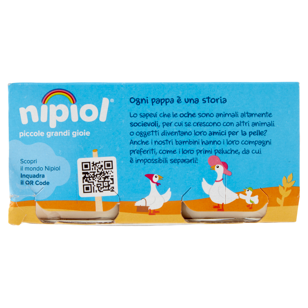 nipiol tacchino omogeneizzato con carne e cereale 2 x 80 g