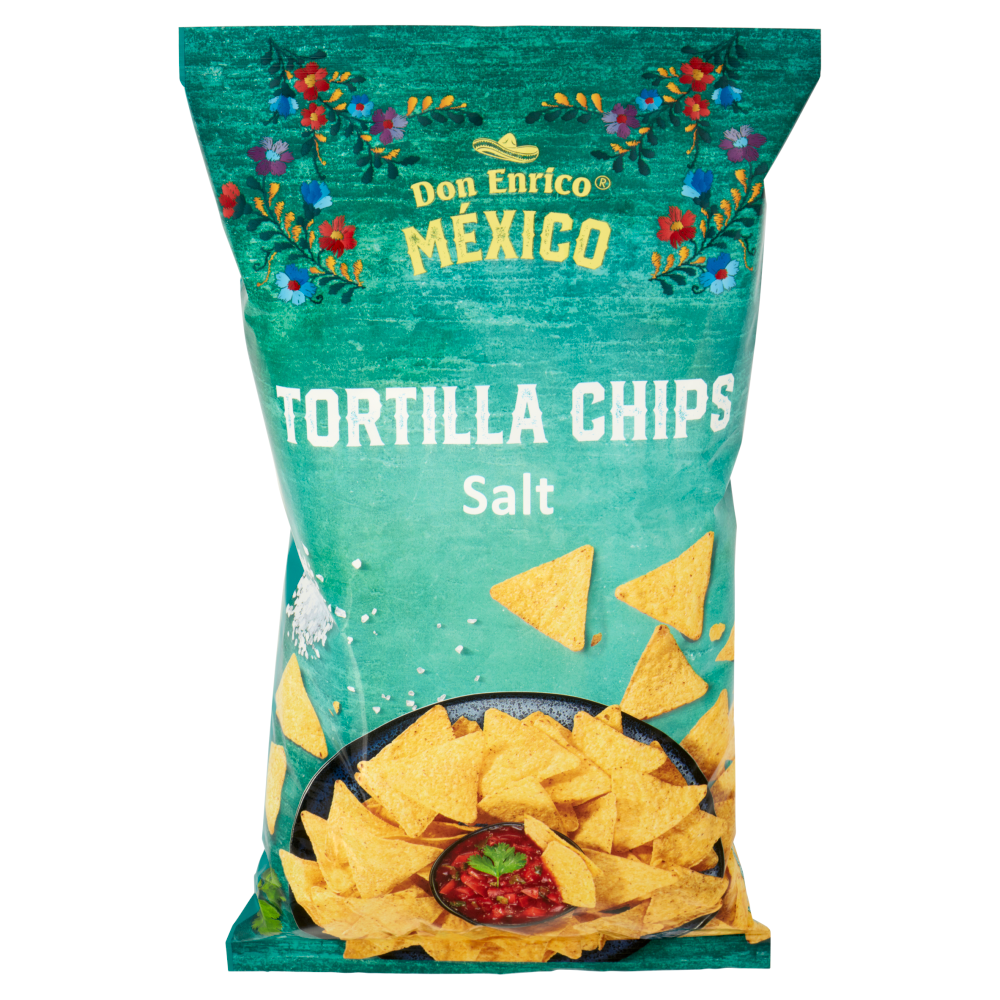 Don Enrico México Tortilla Chips Salt 175 g
