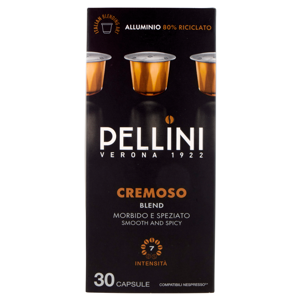 Pellini Cremoso Compatibili Nespresso* 30 Capsule 165 g