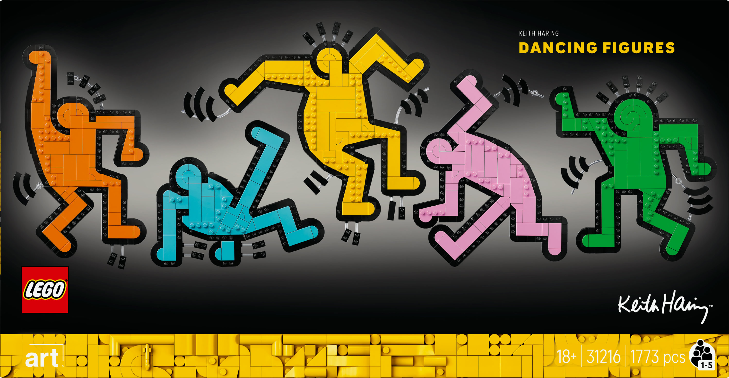 LEGO ART Keith Haring &ndash; Figure danzanti
