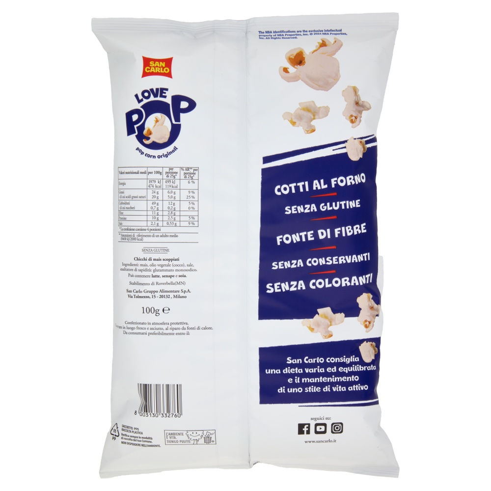 San Carlo Love Pop 100 g
