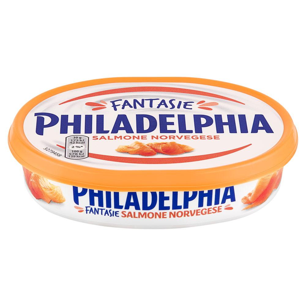 Philadelphia formaggio fresco spalmabile al Salmone norvegese - 150g
